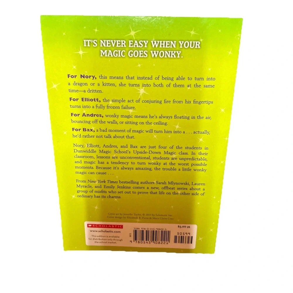 Upside-Down Magic by Sarah Mlynowski: School's Tough when you Can't Stay Human!